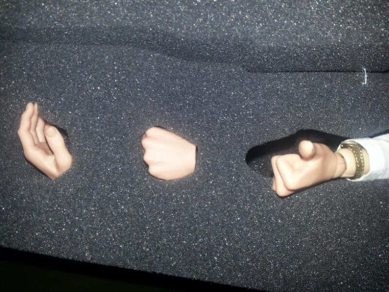 jual part damaged iron man mark 7 and bruce lee komplit badan oem