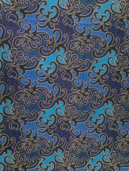 Kain Batik Merserised samforised untuk Kemeja