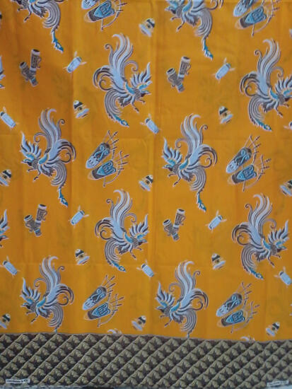Kain Batik Merserised samforised untuk Kemeja