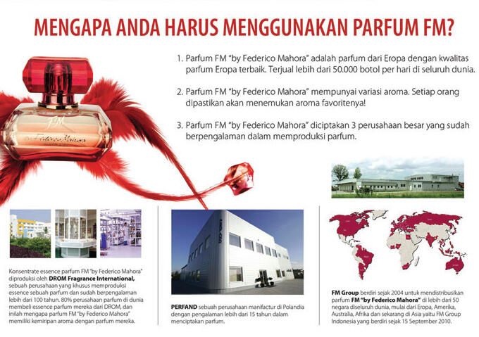 MLM Parfum FM, Modal Kecil, Untung Besar!!!