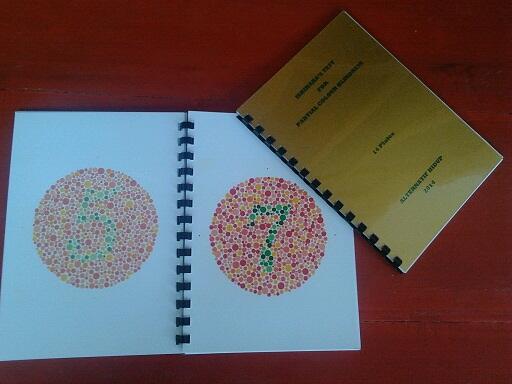 BUKU ISHIHARA / ISHIHARA TEST / BUKU BUTA WARNA / TERAPI BUTA WARNA PARSIAL / CB/BW