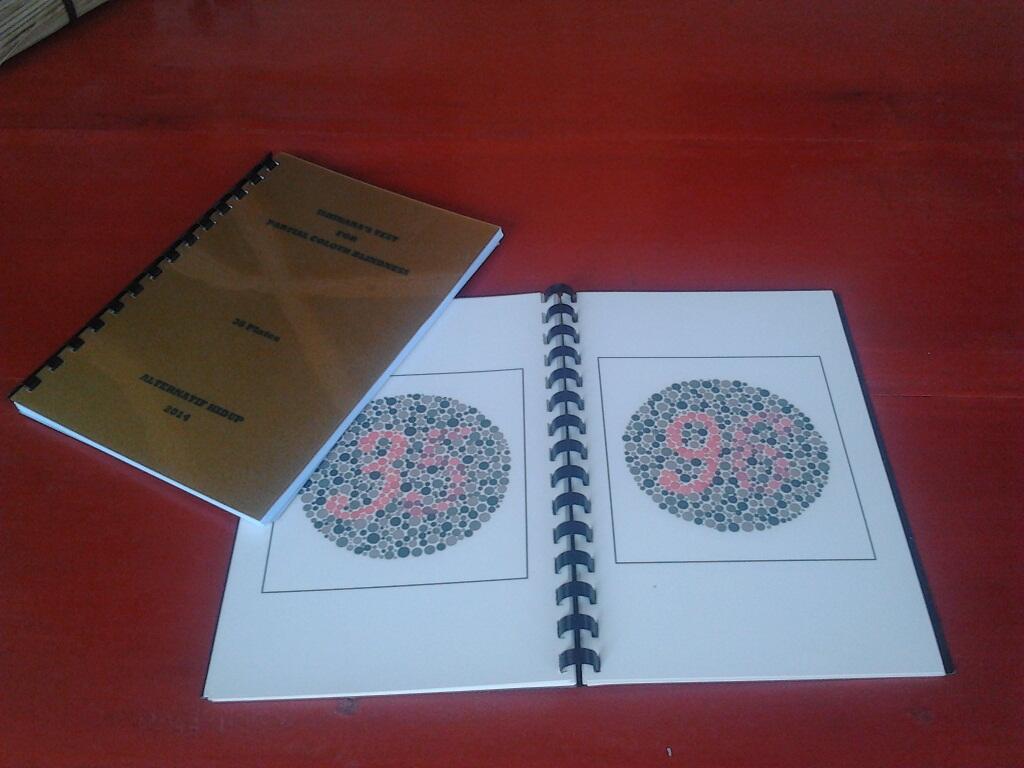 BUKU ISHIHARA / ISHIHARA TEST / BUKU BUTA WARNA / TERAPI BUTA WARNA PARSIAL / CB/BW