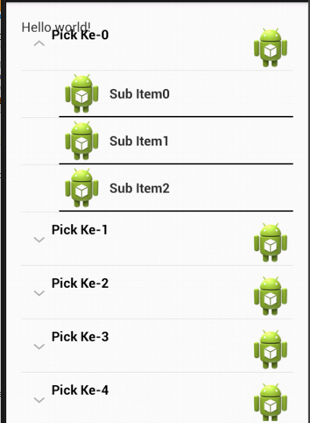 [ASK] Expandable List View Android | KASKUS