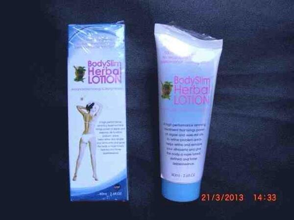 Body slim herbal capsule, teh, dan lotion pelangsing tubuh