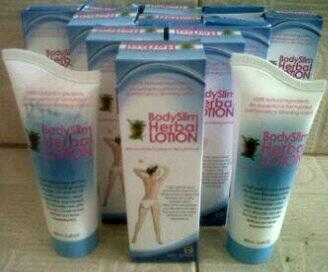 Body slim herbal capsule, teh, dan lotion pelangsing tubuh