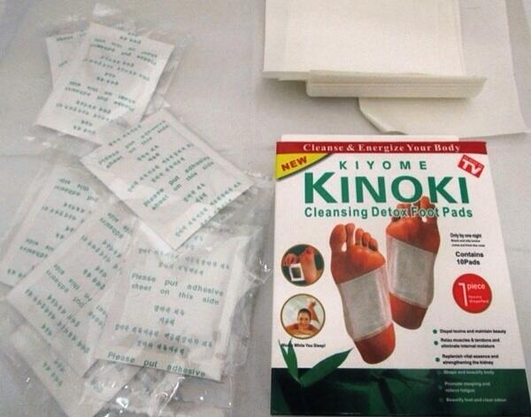 Kinoki white, gold, rose detox foot pad