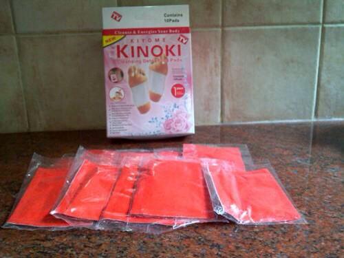 Kinoki white, gold, rose detox foot pad