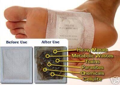 Kinoki white, gold, rose detox foot pad