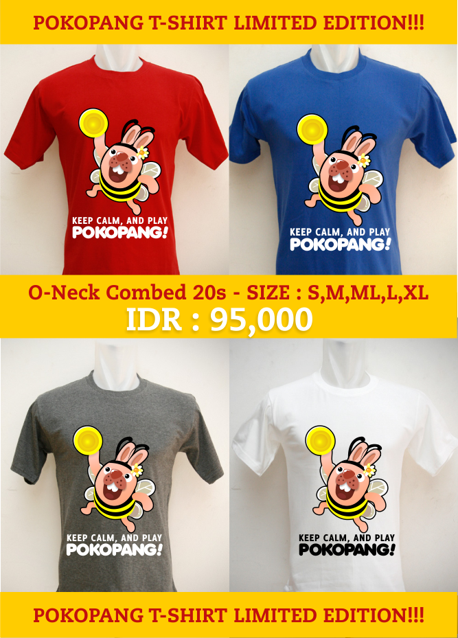 T-SHIRT POKOPANG LIMITED EDITION!!!