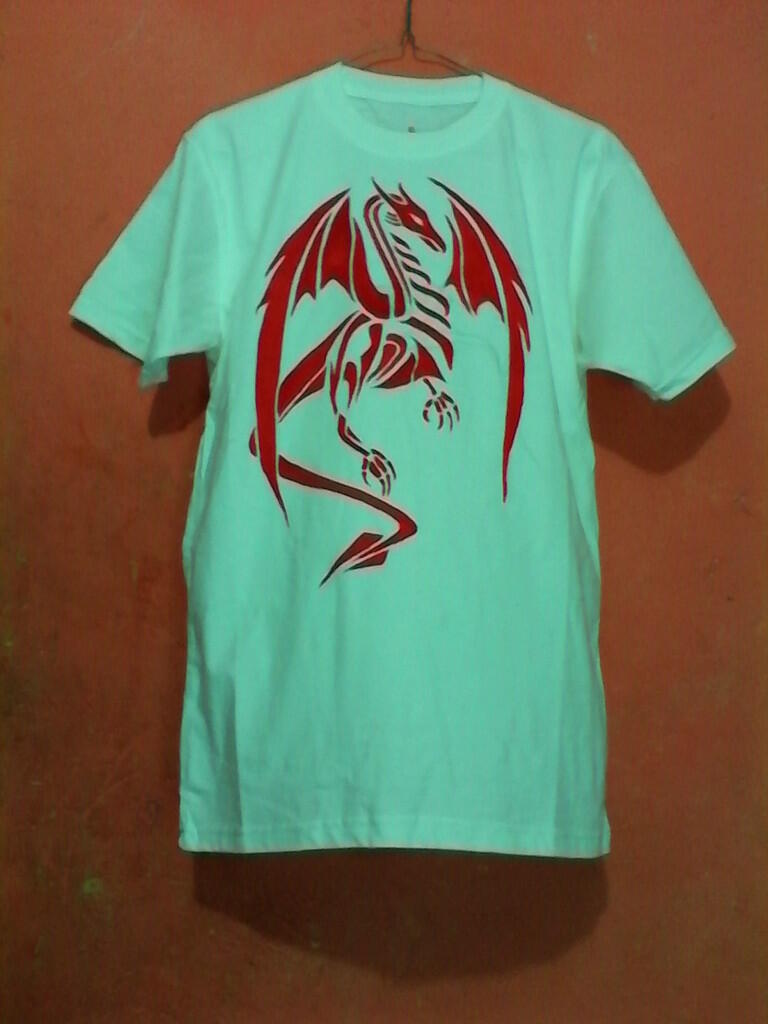 Kaos lukis bisa COD dibanyak tempat