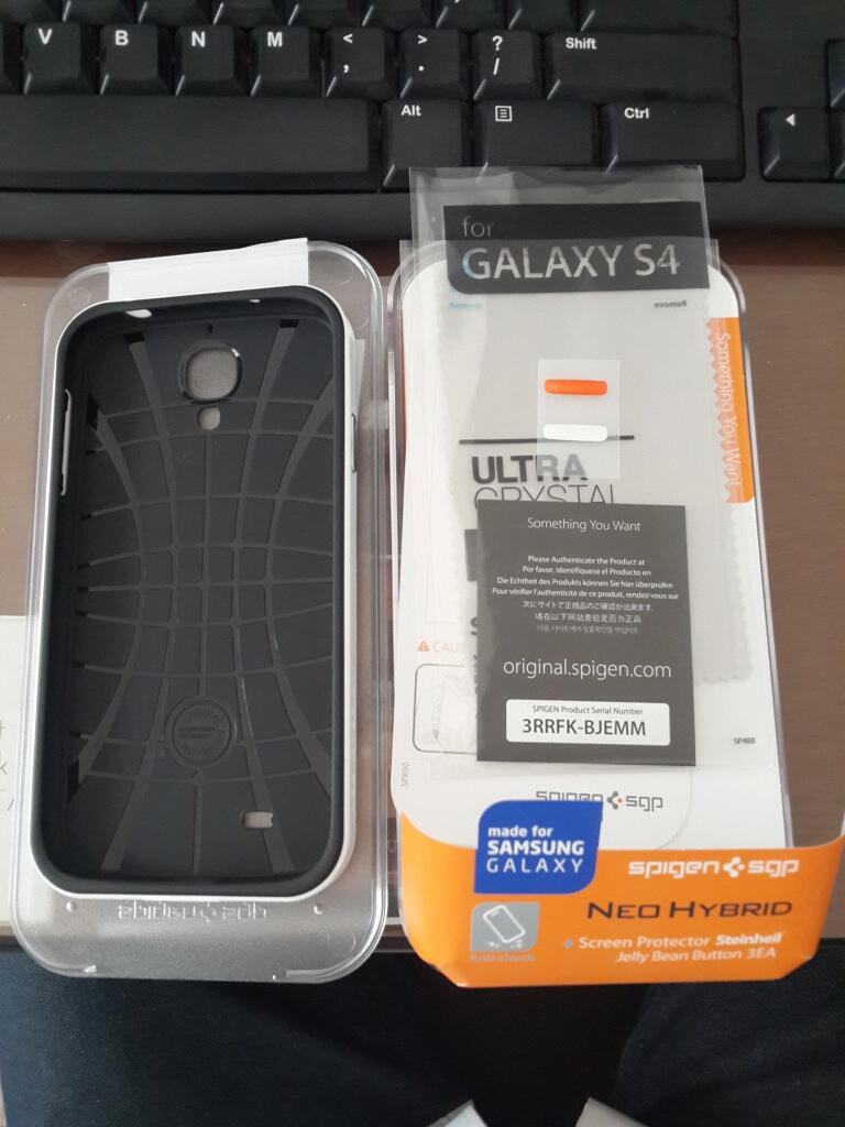 Robotoshop - SPIGEN SGP S5 S4 Note 3 iPhone 5S Neo Hybrid GLAS.tR Steinheil Original