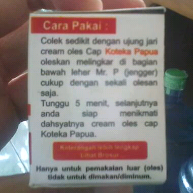 CREAM KOTEKA MENGATASI EJAKULASI DINI