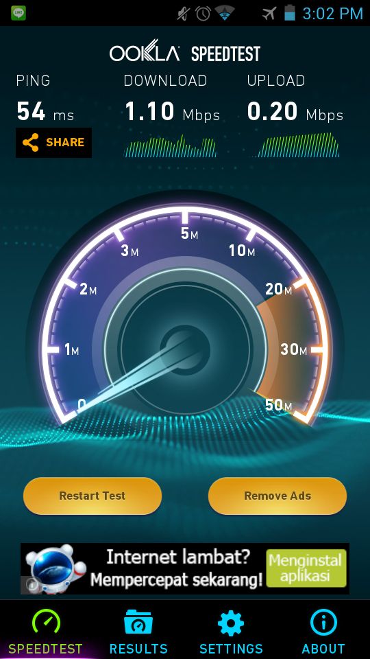 bolt 4g personal speed test update