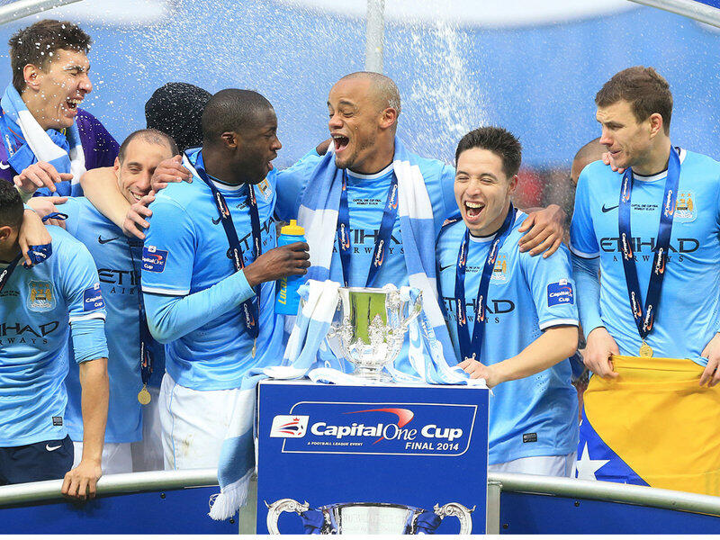 PRE-ORDER KAOS UNOFFICIAL MANCHESTER CITY WINNER CAPITAL ONE 2014 by STUDIOKAOS.COM.