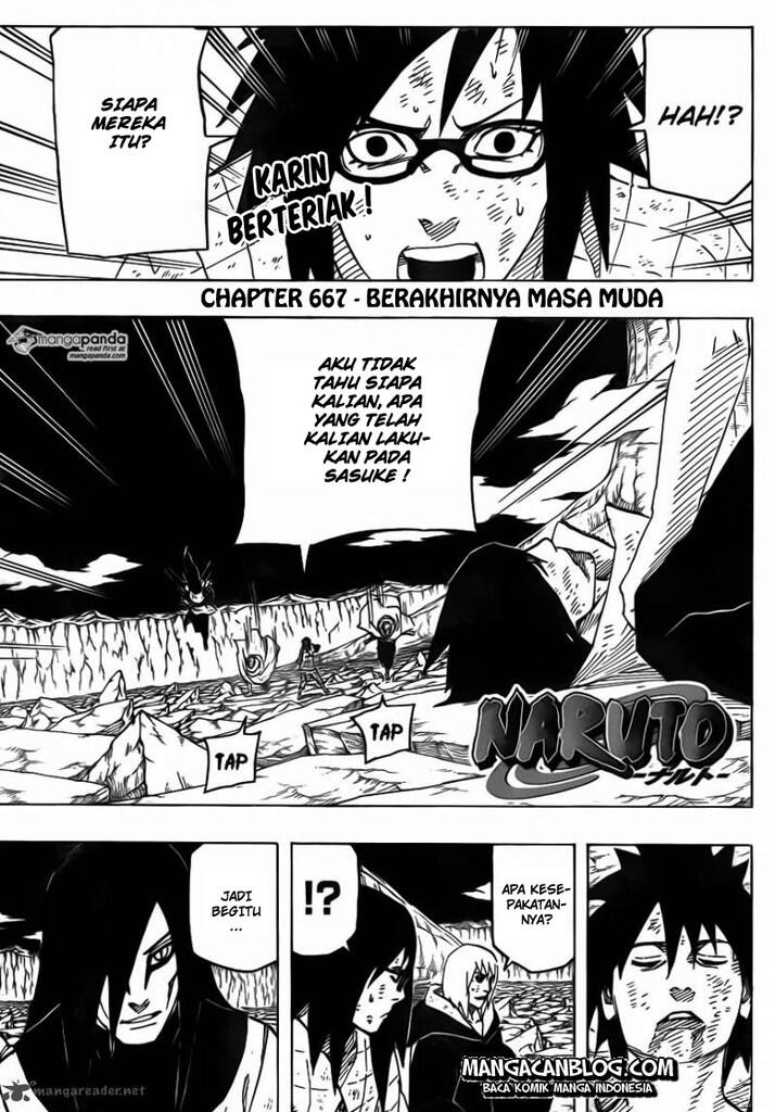 NARUTO 667,akhire kabuto insyaf juga