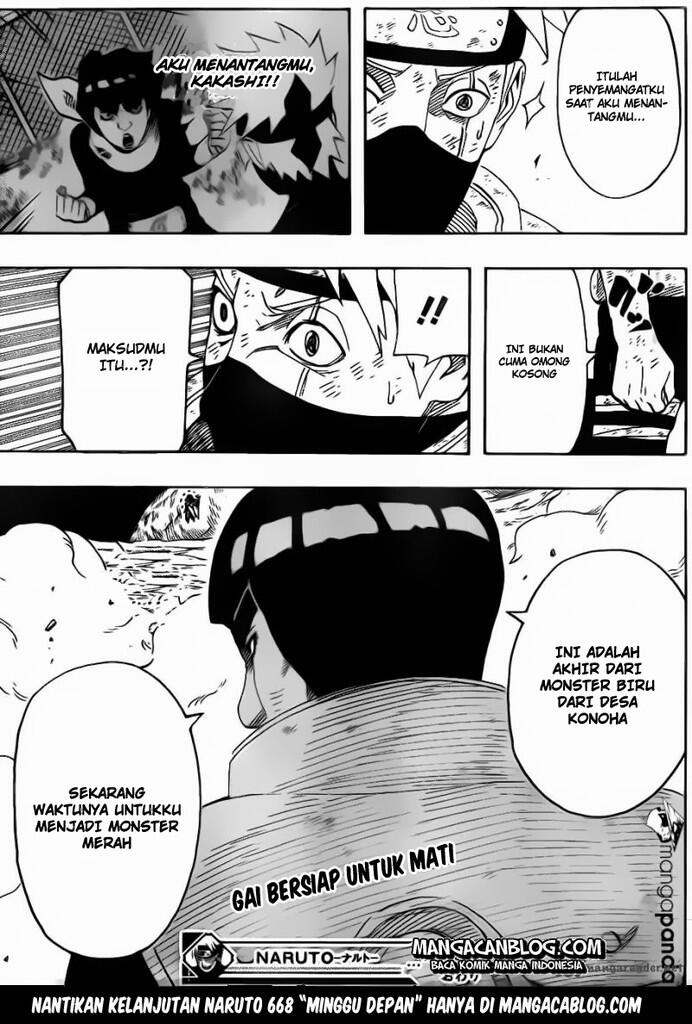 NARUTO 667,akhire kabuto insyaf juga