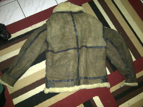 jaket bomber B3 size 38 avirex ltd made in usa kondisi 85%