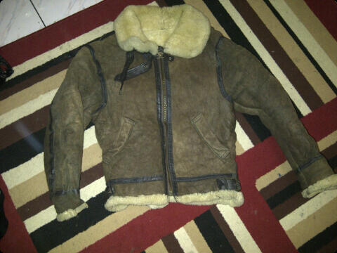 jaket bomber B3 size 38 avirex ltd made in usa kondisi 85%