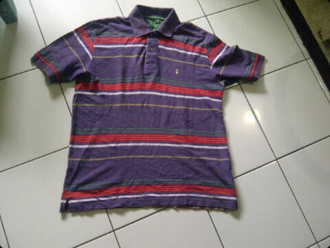 polo shirt hush puppies size LL asia fit L kkondisi 95%