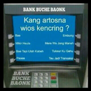 Bank Buche Baonk - Di jamin cengengesan (sunda inside)