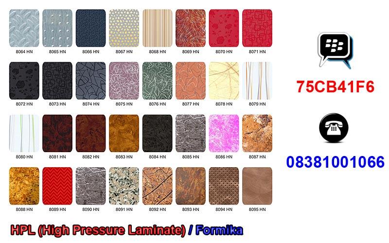 HPL | Solid | Glossy | Kayu | Embrossed | Mirror | Hairline | Gold | Satin | Microdot