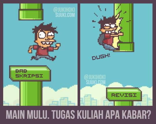 Tugas Skripsi yang Tak kunjung selesai .. 