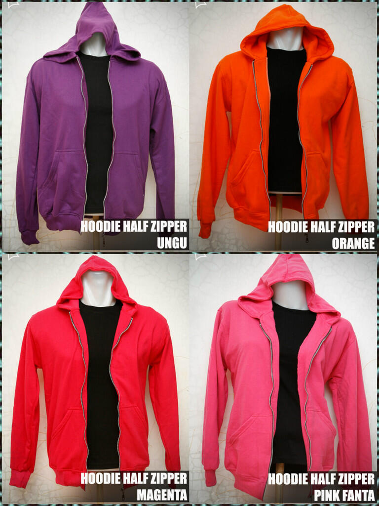 Dijual Jaket berbagai model : Baseball, Hoodie Jumper dan Zipeer, Sweater Polos!