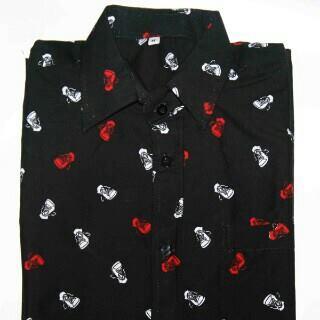 Kemeja full print motif playboy dan masih banyak gan mtoif lainnya gan yoo ah