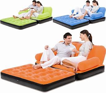 kasur angin sofa bed air o space 5in1 multifungsi
