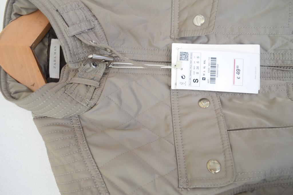 Jual Jacket ZARA MAN size S, jaket hollister cewek size S