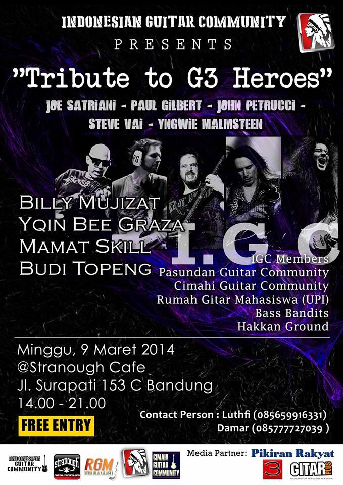 (BANDUNG) Memperingati Hari Musik Tanggal 9 Maret 2014