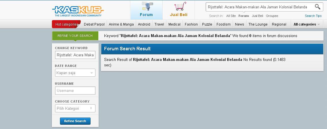 Rijsttafel : Acara Makan-makan Ala Jaman Kolonial Belanda !!jadulers masuk