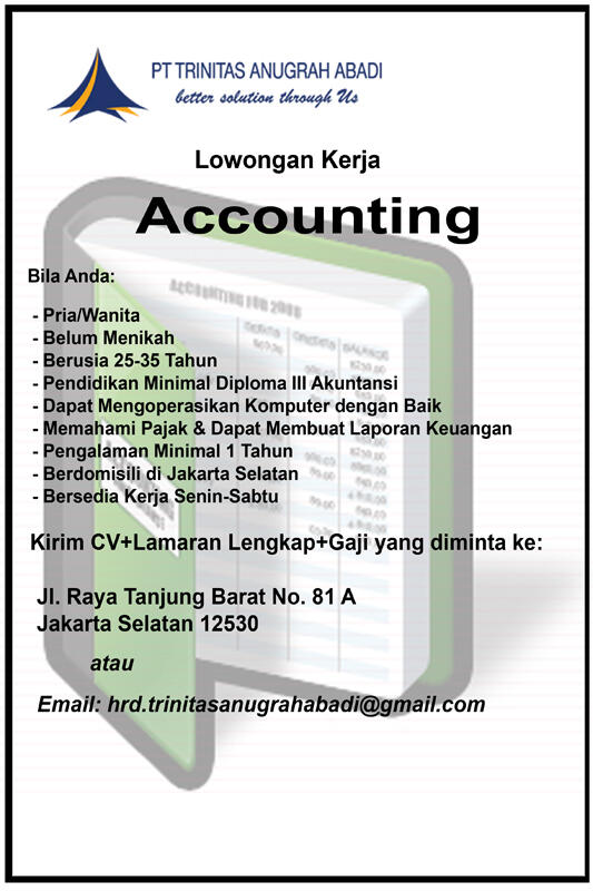 (Jakarta) (1 Mei 2014) (Butuh Akunting)