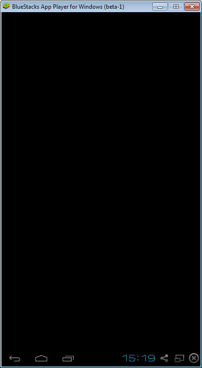Help Please !!!! BBM Blank di bluestack .