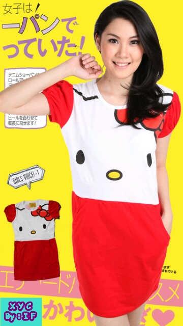 Hello Kitty Fashion Collection. Murah !!!! (Kaos, Baju Tidur, Jaket)