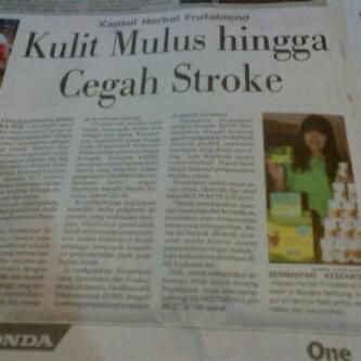 Frutablend BANDUNG murah meriah terpercaya (authorized distributor)