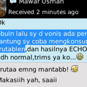 Frutablend BANDUNG murah meriah terpercaya (authorized distributor)