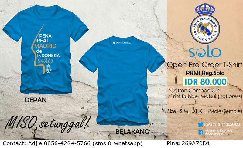 T-shirt Official Madridista