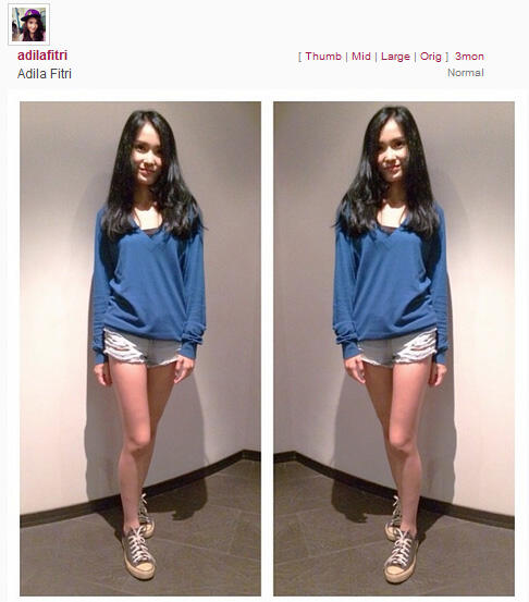 &#91;cantik muda mulus&#93; Ila Femcee, Model Iklan Mie 