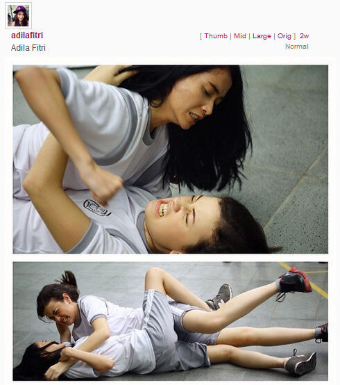 &#91;cantik muda mulus&#93; Ila Femcee, Model Iklan Mie 