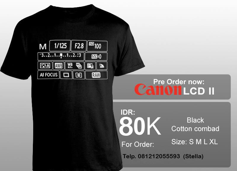 T-Shirt Canon LCD II