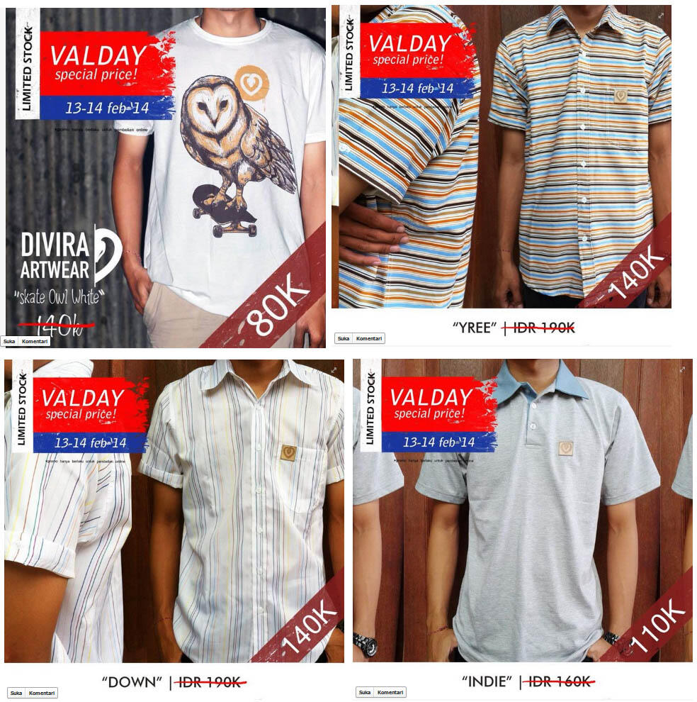 Jual Kaos Desain dari bali