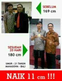 PROMO MARET 2014 UNTUK PENINGGI BADAN TERBAIK DI DUNIA