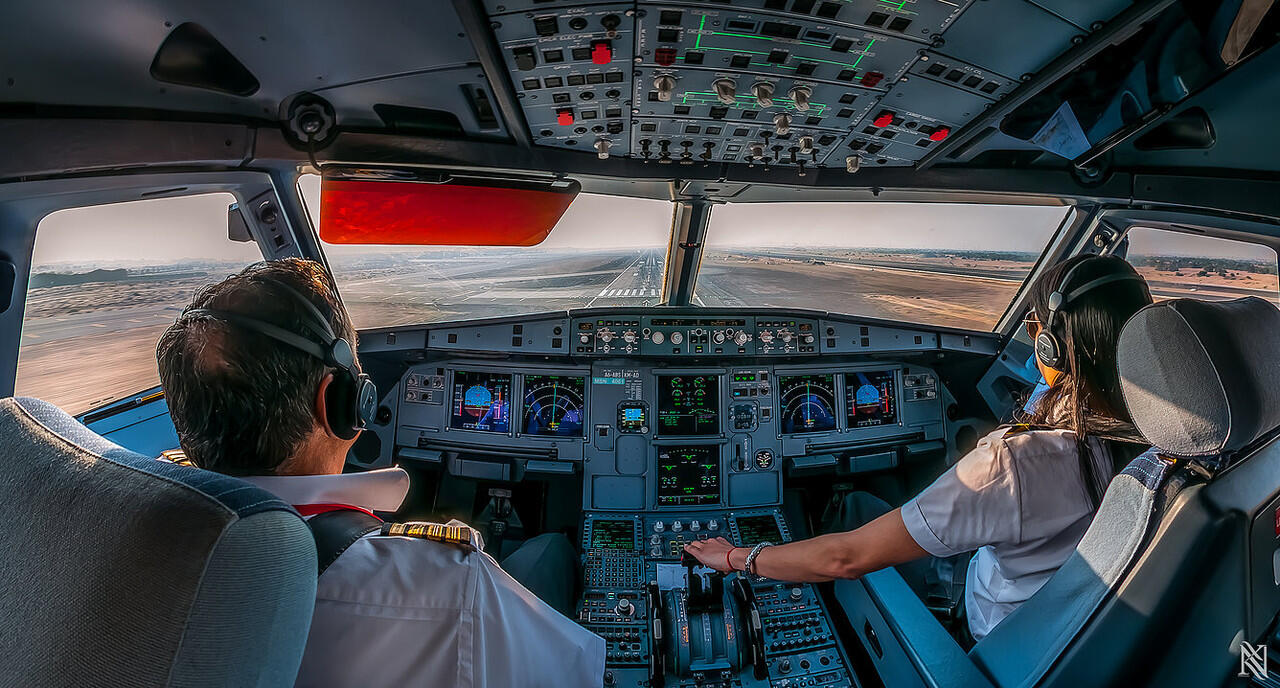 &#91; SHARE &#93; Photo-photo keren dari Ruang Kemudi Pesawat (Kantornya Pilot)