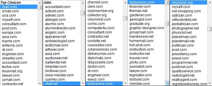 Pengen Punya E-Mail mirip Domain PREMIUM GAN? Pake ... GRATISS! :NGAKAKS