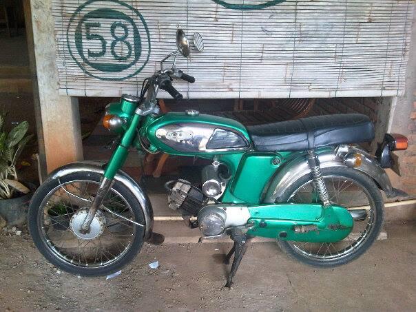 JUAL YAMAHA L2 th 69 HIDJAU antik
