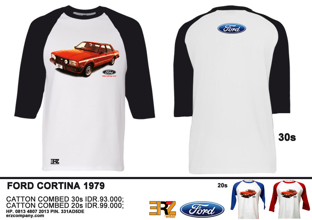 Jual Kaos DATSUN 510 dan FORD CORTINA
