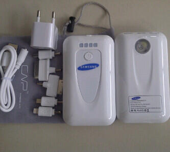 TERMURAH POWERBANK TRAVEL 28000MAH 310RB - UNIQUE - IC 12000 - CROSS - VIORA -SAMSUNG