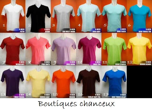 SUPPLIER VNECK & ONECK CUMA 65RB