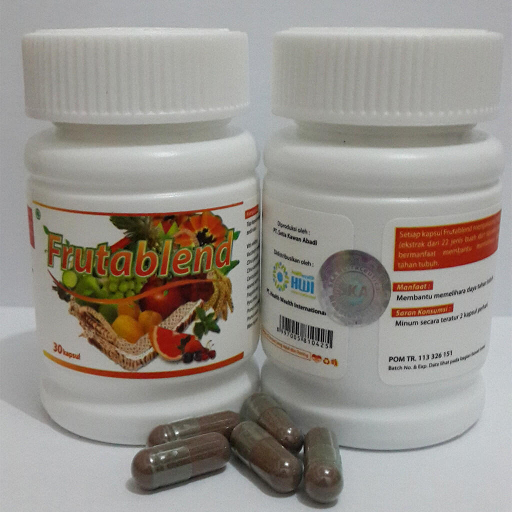Frutablend Obat Jerawat Herbal, Pemutih Kulit Wajah ampuh PROMO